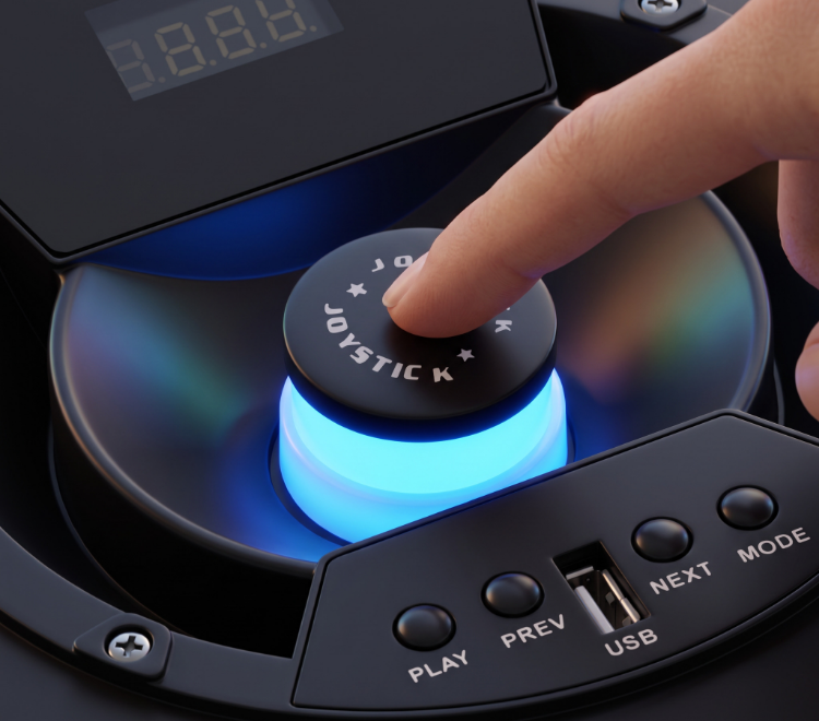 Volume, Bass, Treble Adjustment Joystick